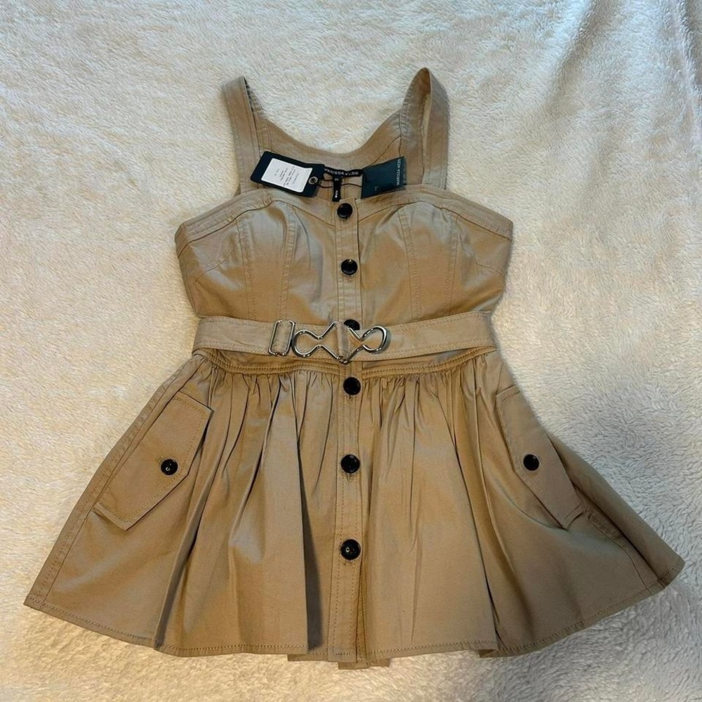 Marissa Webb cotton button up babydoll blouse size XS - Picture 2 of 8